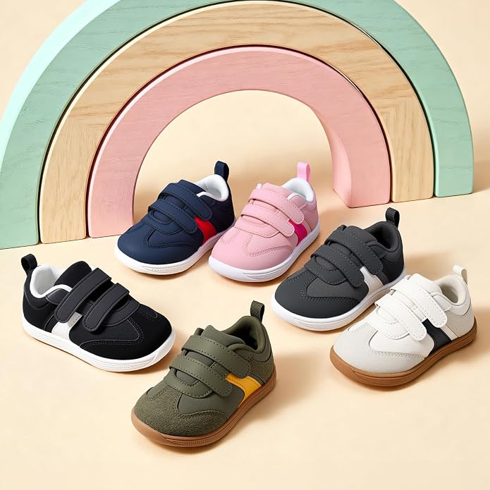 Toddler Wide Toe Box Barefoot Shoes Boys Girls Sneakers Zero Drop Kid Tennis - Image 8