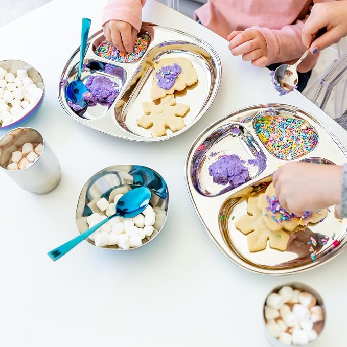 Ahimsa Stainless Steel Plates for Kids - Image 4