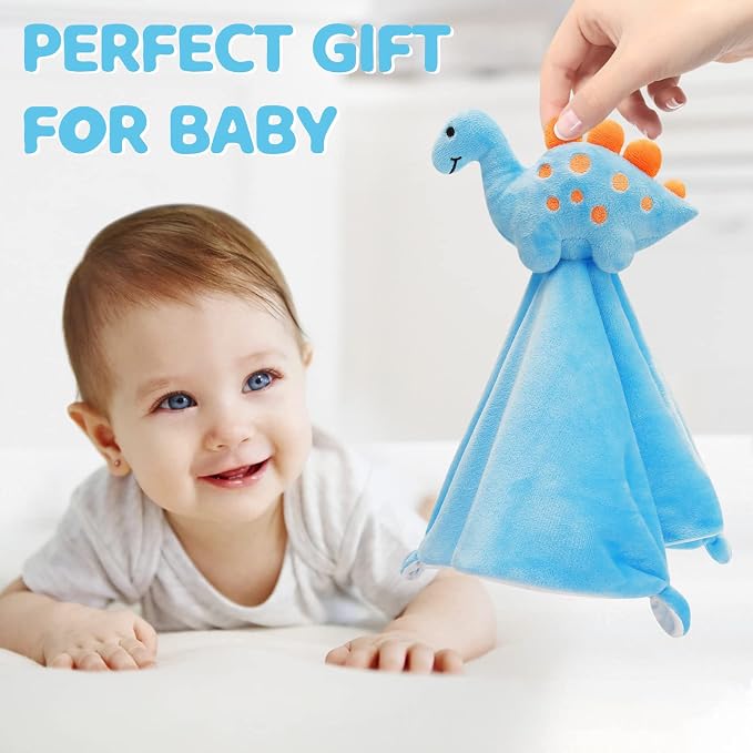 Pro Goleem Dinosaur Security Blanket Soft Loveys - Image 3