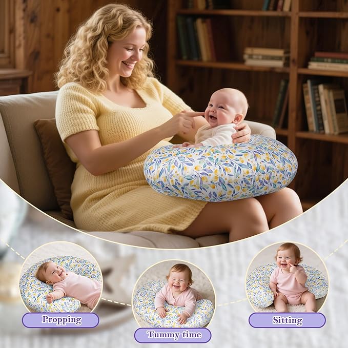 Nursing Pillow & Breastfeeding Pillow – Ergonomic C-Shape - Image 6