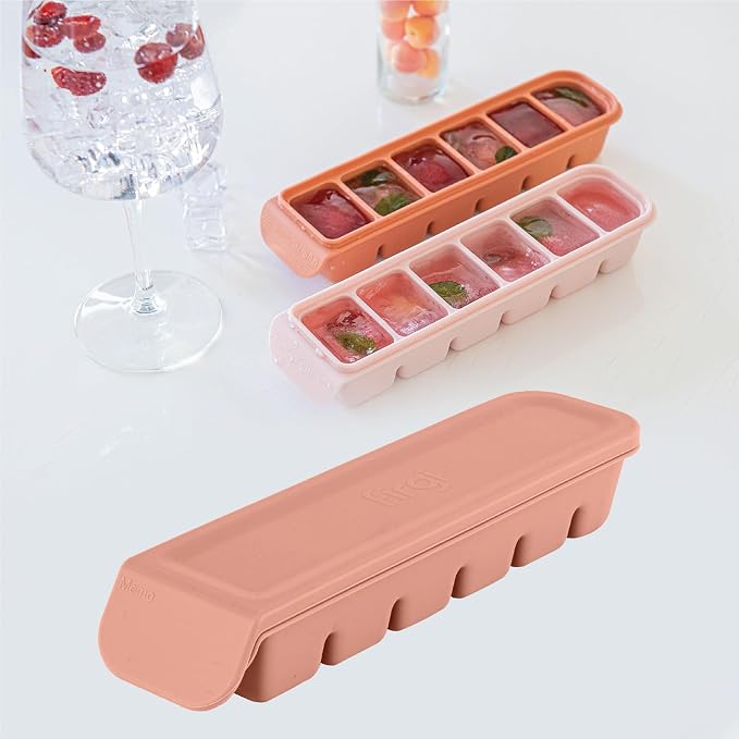 Silicone Freezer Trays with Lid, 2ea 1oz 6 Section - Image 7