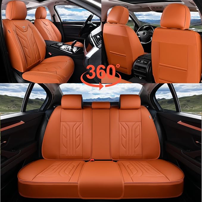 Coverado Seat Covers, Car Seat Covers Front Seats, Leather Seat Covers - Image 8