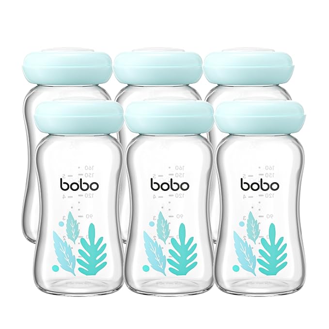 YOHKOH Glass Breast Milk Storage Bottles by Home