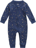 Owlivia Organic Cotton Baby Boy Girl Zip up Sleep 'N Play Pjs, Long Sleeve by Owlivia