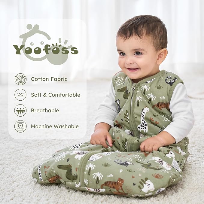 Yoofoss Baby Sleep Sack 18-24 Months, TOG 2.5 Baby Wearable Blanket - Image 2