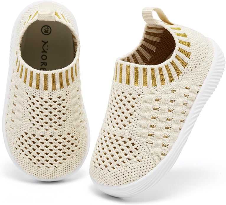 MORENDL Baby Toddler Walking Socks Non-Slip Breathable Unisex Casual Sneakers - Image 2