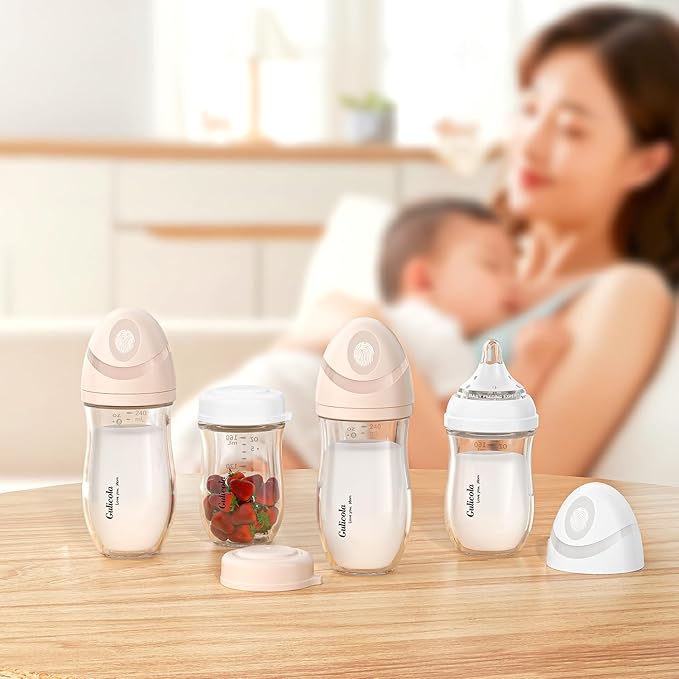 Gulicola Natural Glass Baby Bottle - Image 2