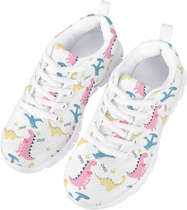 MARSVOVO First Shoes for Walking Boy Girl Athletic Lightweight Flexible Lace-up - Image 3
