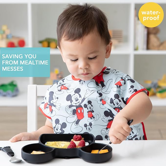 Bumkins Bibs - Toddler Bibs, Waterproof, Large - Image 2
