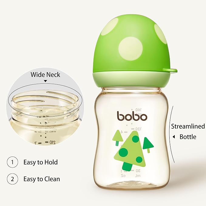YOHKOH PPSU Baby Bottle Wide Neck, Newborn Anti-Colic Baby Bottle - Image 4