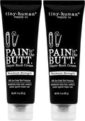Pain in The Butt MAX Diaper Rash Cream, 40% Zinc Oxide, Natural Ingredients by TinyHumanSupplyCo