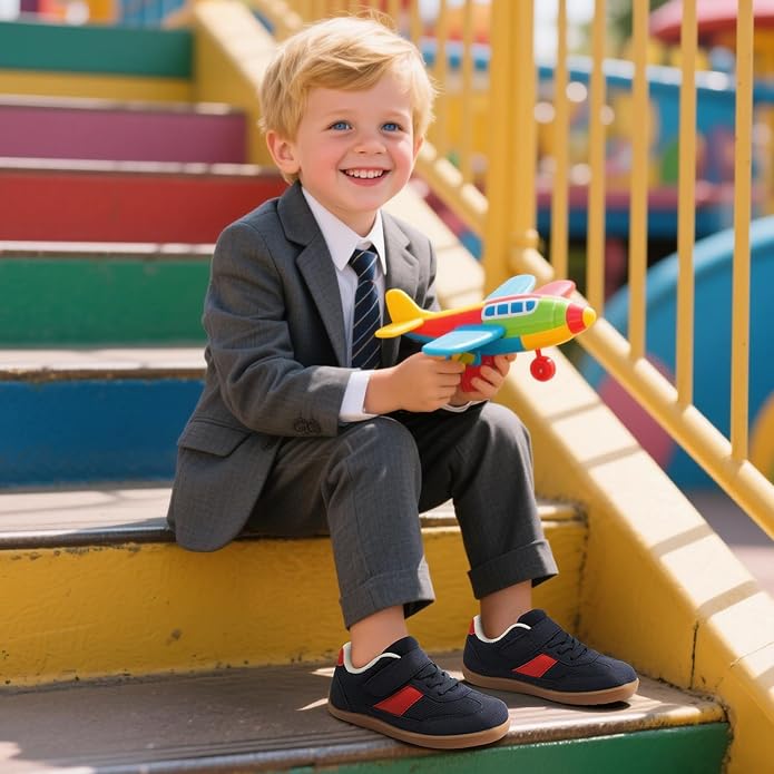 Toddler Wide Toe Box Shoes Zero Drop Minimalist Sneakers - Image 6