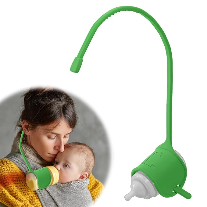 Adjustable Baby Bottle Support – Assist Feeding Tool by CanelaCane