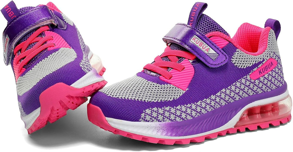KUBUA Kids Sneakers for Boys Girls Running Tennis Shoes Lightweight Breathable - Image 9