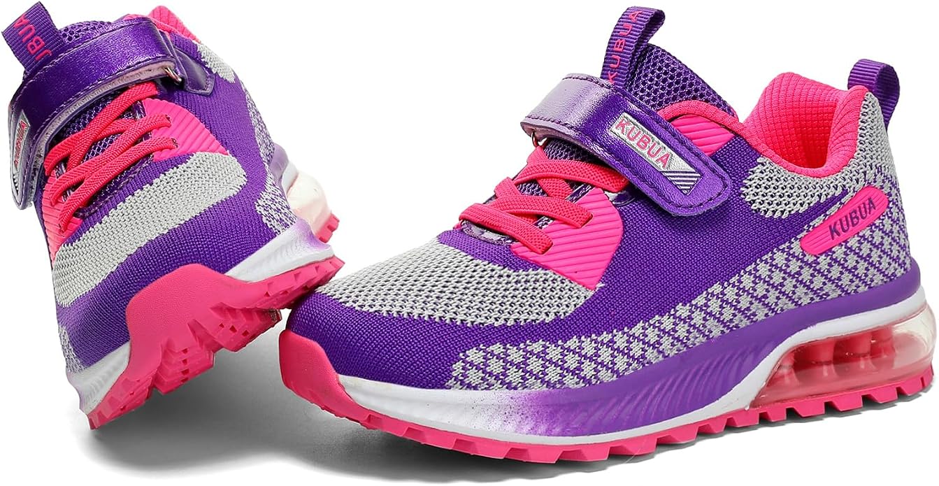 KUBUA Kids Sneakers for Boys Girls Running Tennis Shoes Lightweight Breathable - Image 9