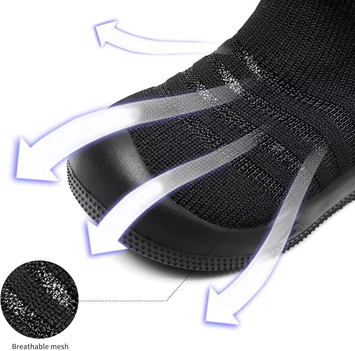 Eashi Baby Boy Girl Non-Skid Indoor Infant Walking Shoes Breathable Warm - Image 4