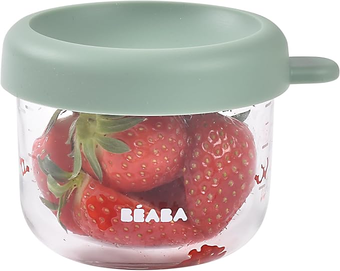 BEABA 5 oz Glass Baby Food Jars - Image 2