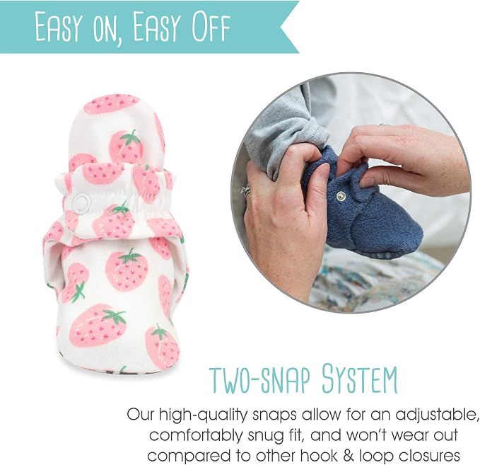 Zutano Organic Baby Booties Newborn Infant, Lost Baby Socks Solution, 18-24 - Image 7