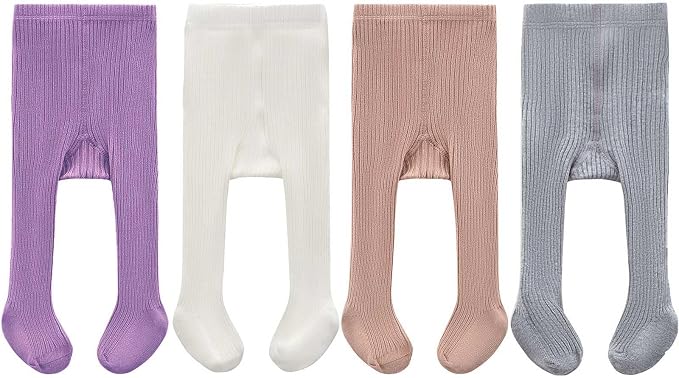 CECORC Baby Girls Tights Toddler Cable Knit Leggings Thick Cotton Infant by CECORC