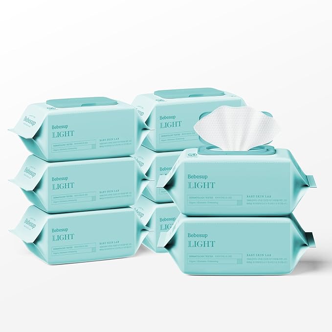 BEBESUP- Korea's #1 Light Baby Wipes by BEBESUP