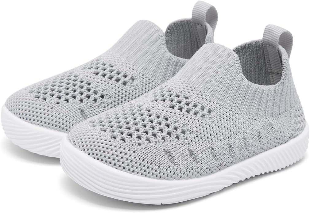 MORENDL Baby Toddler Walking Socks Non-Slip Breathable Unisex Casual Sneakers by MORENDL