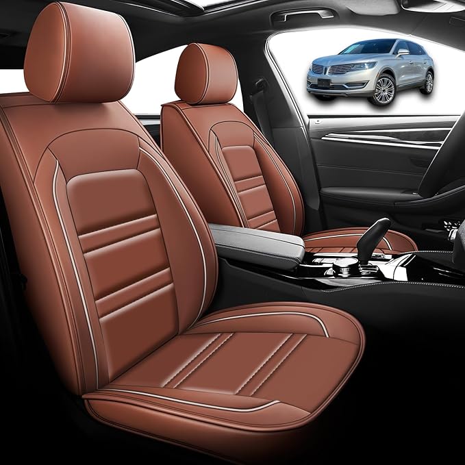Seat Cover for Lincoln mkx 2007-2018 | Car Seat Covers Front Seats, Waterproof - Image 2