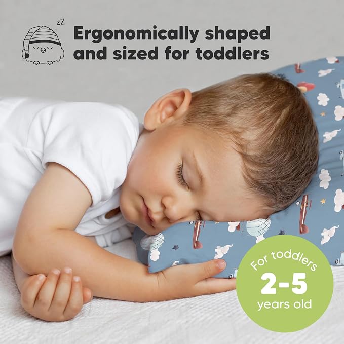 Toddler Pillow with Pillowcase - Image 2