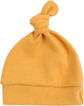 JANGANNSA Newborn Baby Hat Infant Baby Boys Beanie Top Knot Stretchy Hats by JANGANNSA