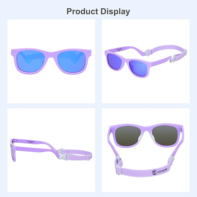 COCOSAND Flexible Baby Sunglasses - Image 6