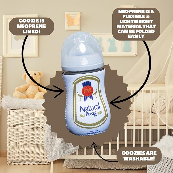 American Beer Themed Coozies for Baby Bottles - Image 5