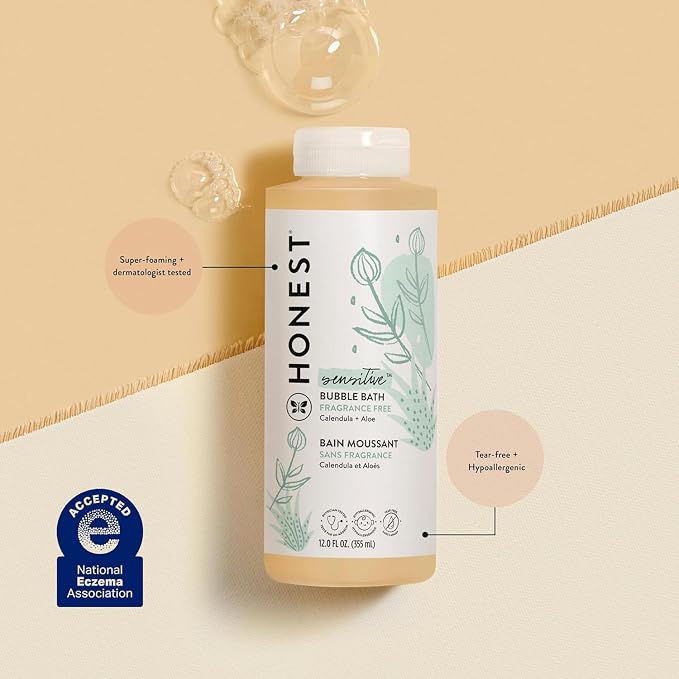 The Honest Company Foaming Bubble Bath | Gentle - Image 2