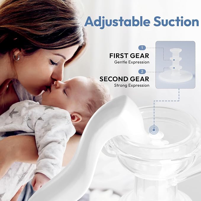 NCVI Manual Breast Pump for Breastfeeding Small Nipple, 20mm Silicone Soft - Image 4