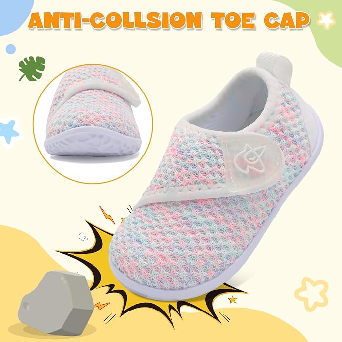 LeIsfIt Baby Shoes Boys Girls First Walking Shoes Non-Slip Infant Sneakers - Image 7