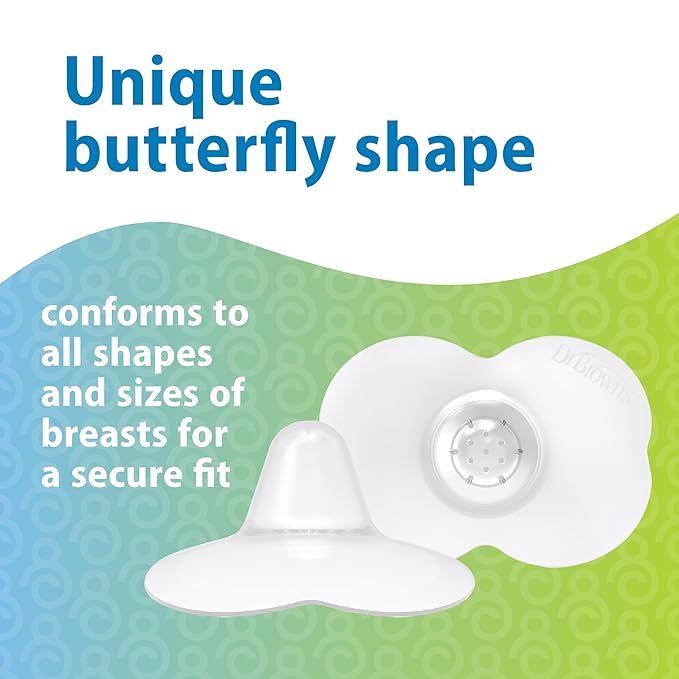 Dr. Brown's Butterfly Breastfeeding Nipple Shields - Image 3