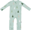 KYTE BABY Unisex Rayon Made From Bamboo Zippered Rompers 0-24 Months by KYTEBABY