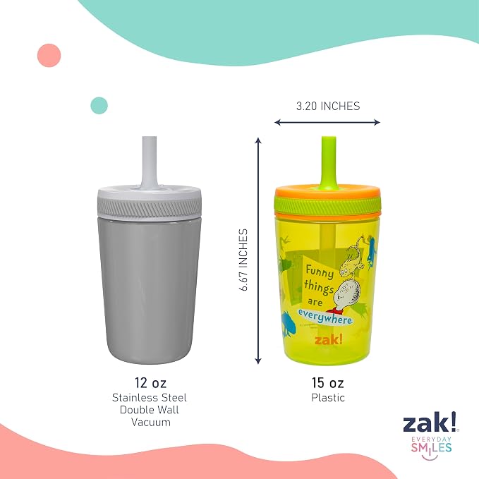 Zak Designs Dr. Seuss Kelso Toddler Cups - Image 8