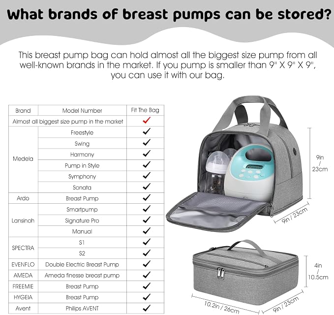 Pump Bag for Spectra S1 S2, Wearable Breast Pump Bags - Image 2