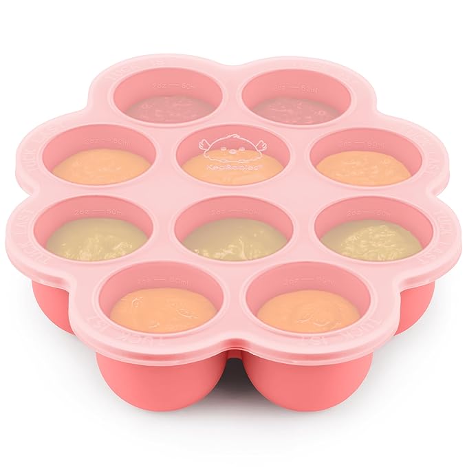 KeaBabies Silicone Food Freezer Trays by KeaBabies