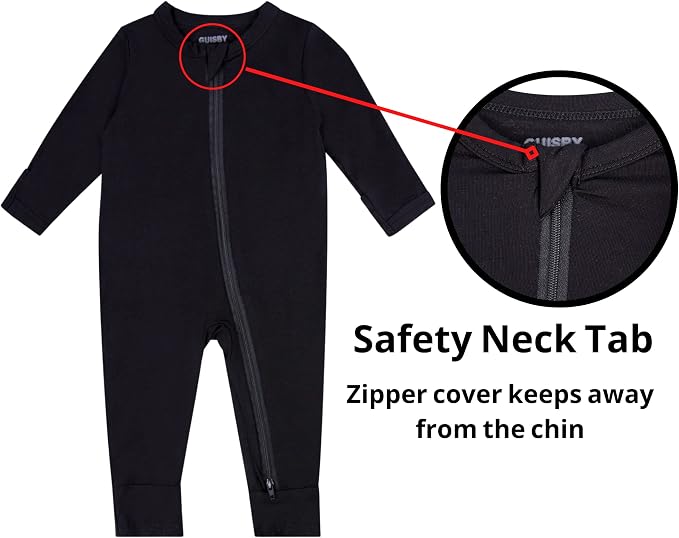 GUISBY Baby Pajamas with Mitten Cuffs - Image 2