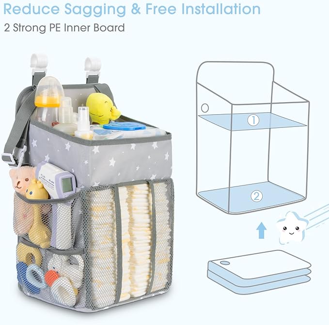 Maliton Changing Table Diaper Organizer - Image 2