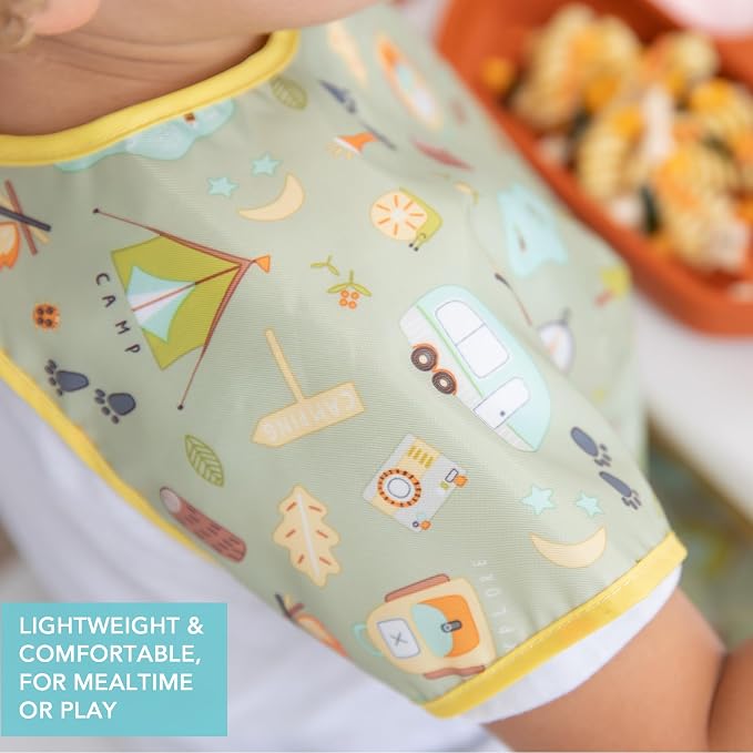 Bumkins Bibs - Toddler Bibs, Waterproof, Large - Image 4