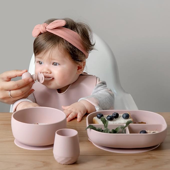 SAMiGO Silicone Baby Spoons Self Feeding 6+ Months - Image 2