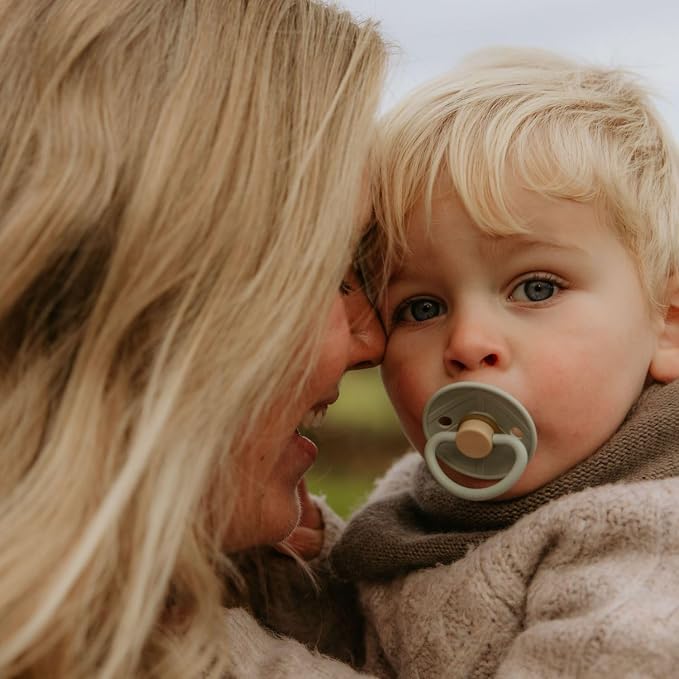 FRIGG Natural Rubber Baby Pacifier 4-Pack Skyline Serenity | Made in Denmark | - Image 4