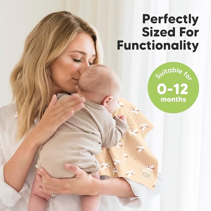 Organic Burp Cloths Baby Boy, Girl - Image 5