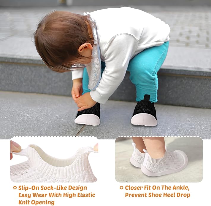 Baby Walking Shoes Toddler Girl Boy Soft Sole Breathable Cotton Canvas Shoes - Image 2