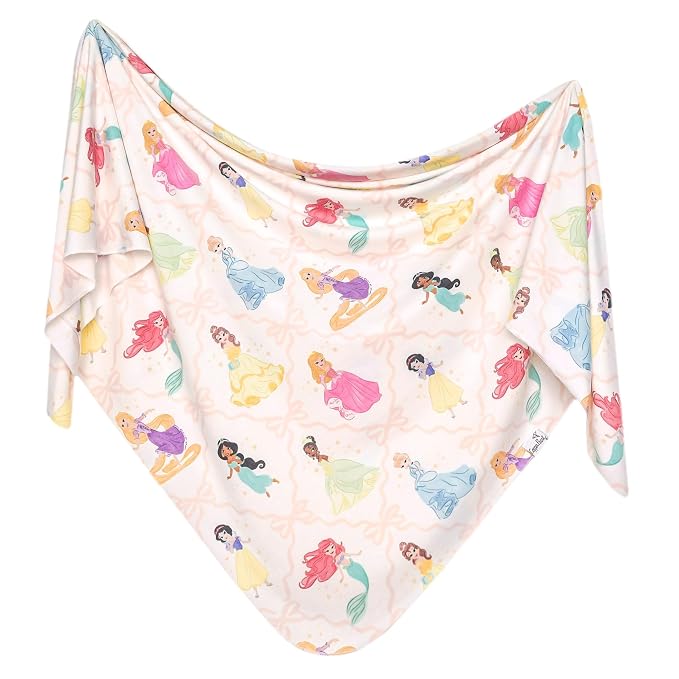 Copper Pearl Large Premium Knit Baby Swaddle Receiving Blanket Disney Princess by CopperPearl