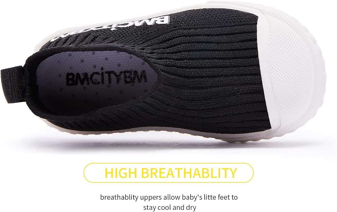 BMCiTYBM Baby Sneakers Girls Boys Lightweight Breathable Mesh First Walkers - Image 3