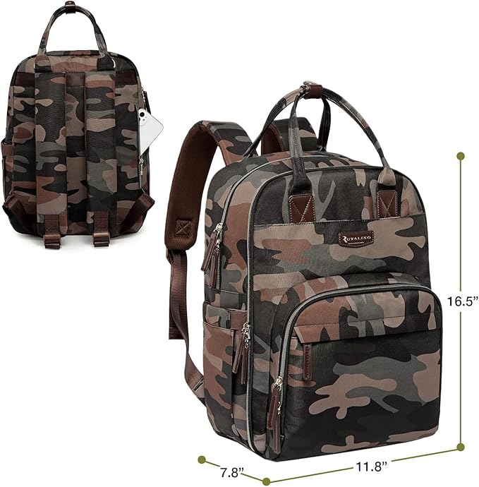 RUVALINO Diaper Bag Backpack, Large Capacity, Waterproof - Image 8