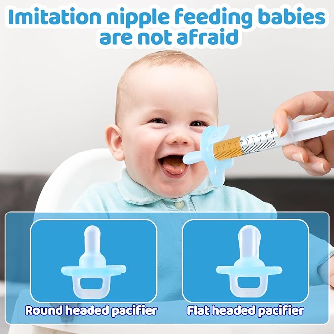 Baby Medicine Dispenser, Baby Medicine Syringe, 0 months and up Baby Pacifiers - Image 4