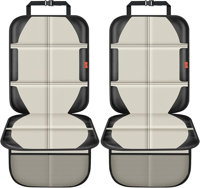 Car Seat Protector, 2 Pack Car Seat Protectors Baby Carseat Waterproof Durable - Image 2